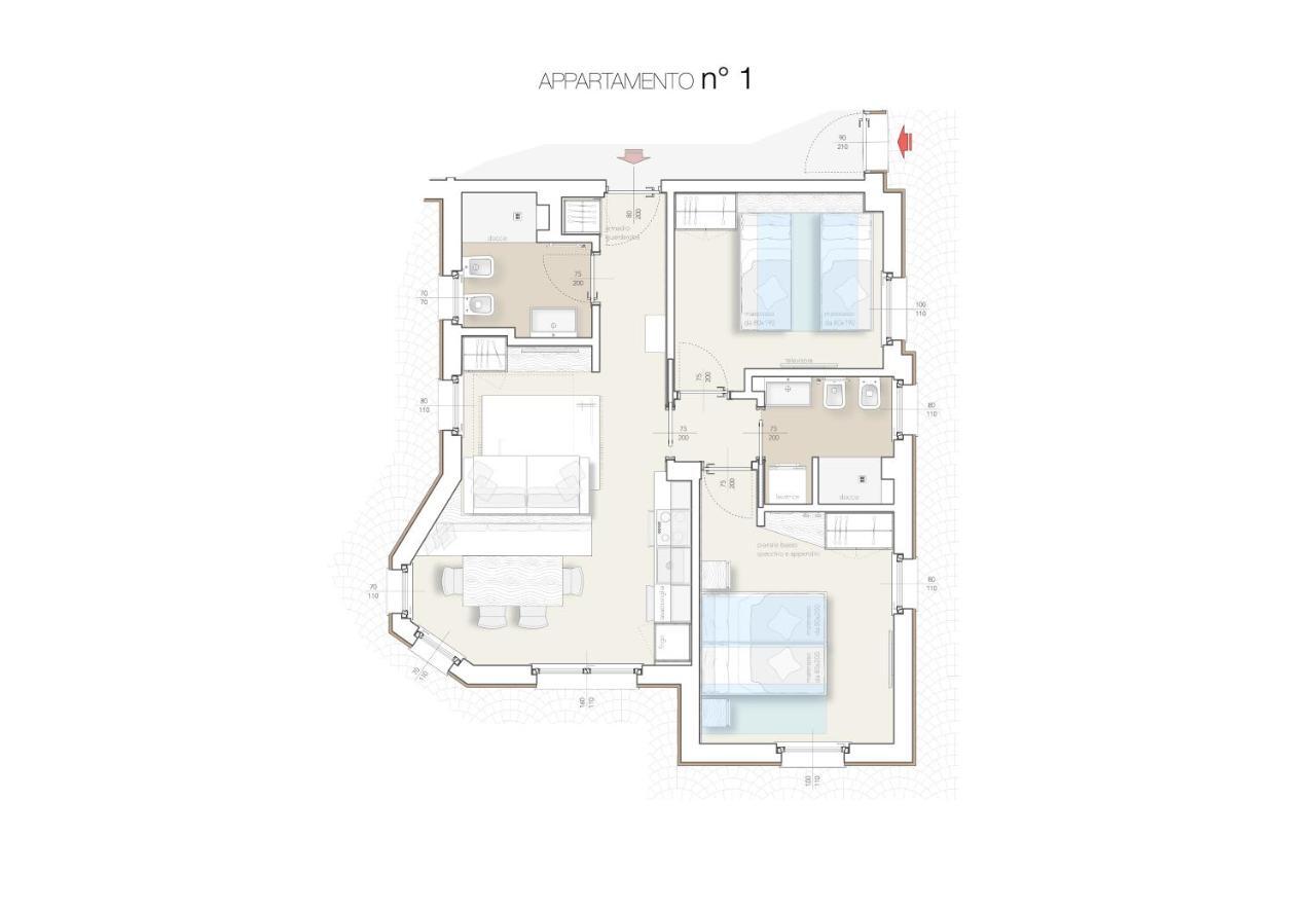 Europa Mountain Apartments Alleghe Luaran gambar